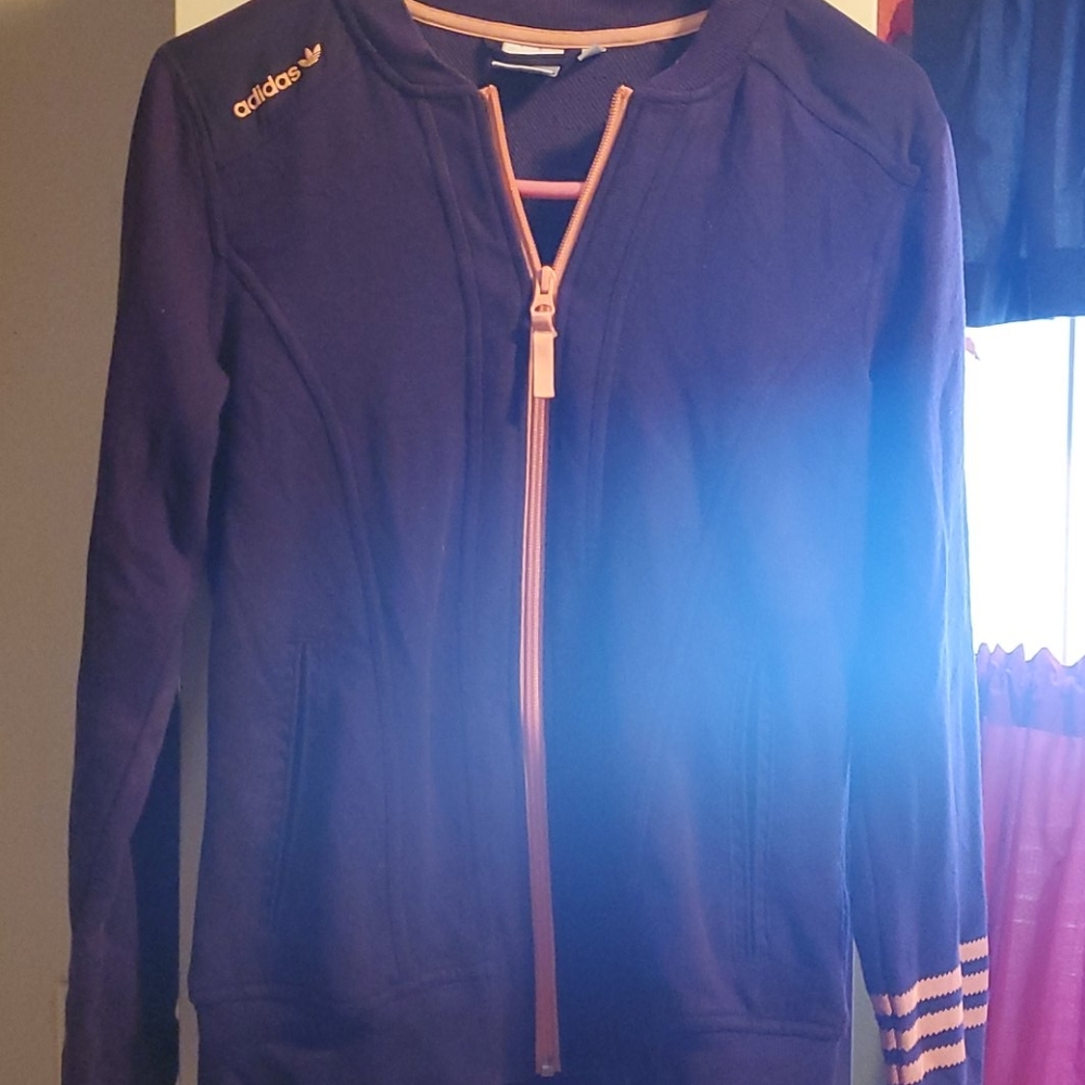 Adidas zip up women's jacket..